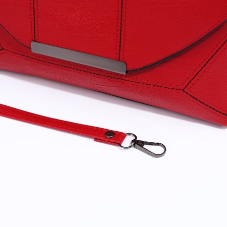 Female bag on a magnet, red color-5