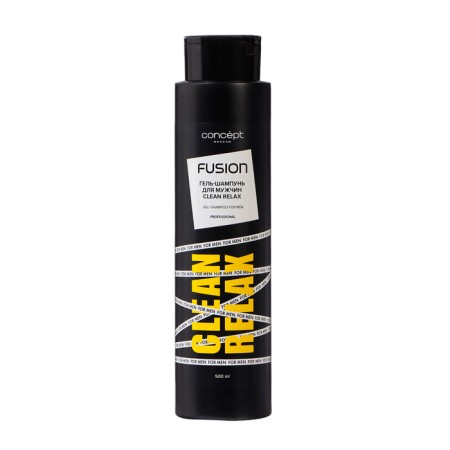 Clean Relax men gel shampoo, 500 ml