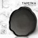 Black Ceramic Nonal Territory, 27 cm, black color