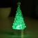 Nightlight "Christmas tree" LED 1W RGB 3xlr44 chrome 4x4x11cm