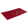 A4, 75 mm, Lamark, PVC, double-sided coating, metal edging, pocket for a spine, collected, pink/burgundy