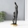 Souvenir Polystone "She is always near" Black 7.5x8.5x28 cm