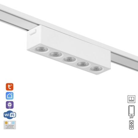 TRUKE LOOK ULTRA "Linza" LED 6W 3000K-5700k CRI90 white 12.2x2.6x2.4cm