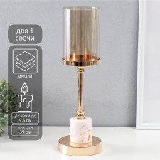 Summary Metal, glass for 1 candle d = 9.5 cm 