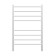 Terminus heated towel rail "Sicily" P8, 500x800 mm, dimmer, white matte