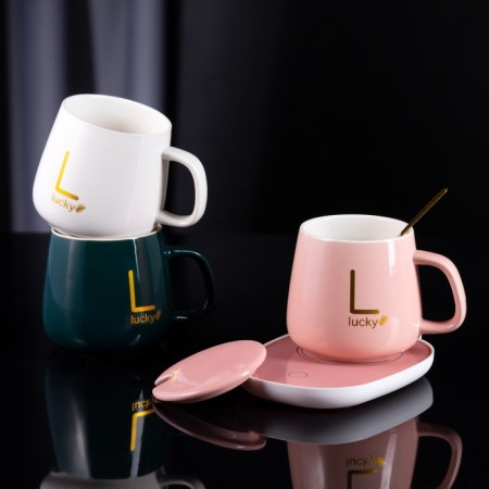 Heated LSK-1501 heating stand, from USB, 16 watts, pink-2