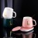 Heated LSK-1501 heating stand, from USB, 16 watts, pink