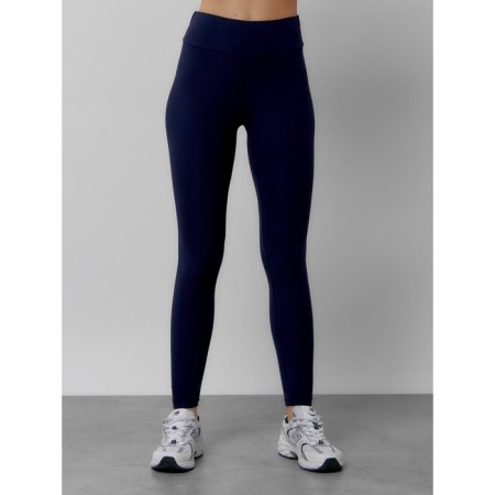 Femic fitness legins, size 42-46, dark blue color-3