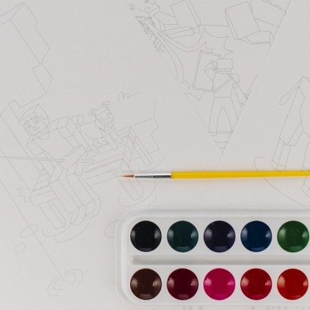 Sketching "World of Pixels. Pixel stories "-2