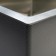 Kitchen sink Gerhans K34444, Sredal, 440 x 440 x 220 mm, thickness 1.0 mm, with siphone