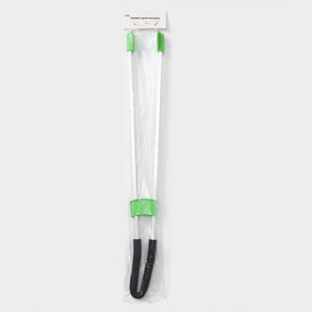 Capture for garbage aluminum, 87x8.5 cm, tpr holders-7
