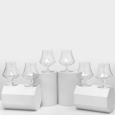 A set of glasses for brandy Open Up, 390 ml, crystal glass, 6 pcs