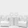 A set of glasses for brandy Open Up, 390 ml, crystal glass, 6 pcs