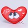 Antistress pillow "I love you", heart 30x25 cm