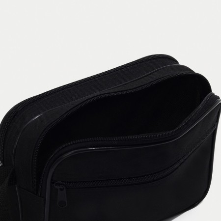 Male bag, "saxi", black color-4