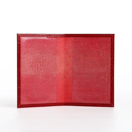 Cover for passport, red color-5