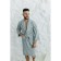 Tainted male bathrobe, size 48, mint color