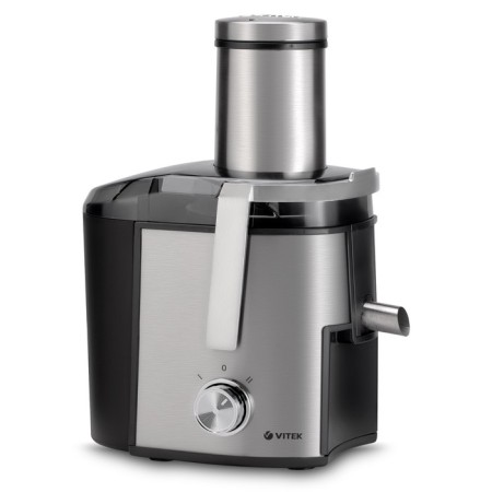 Sokovymnok Vitek VT-3667, Centrobyzhnaya, 1500 W, 0.8/1.8 L, silver-black