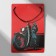 Pendant men's “fang” carved, color silver on a black lace, 50 cm