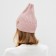 Women's hat Minaku "Truffel" color Powder, size 54-56