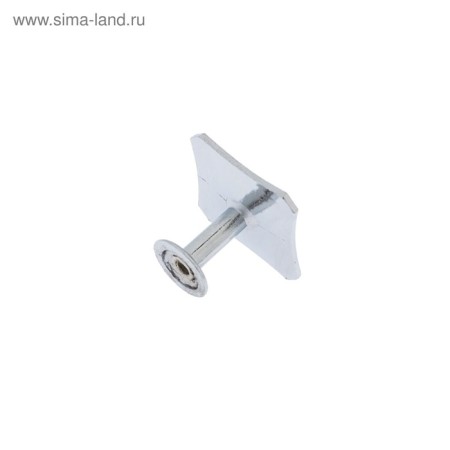 Ручка кнопка ТУНДРА РК021CP, цвет хром, 8 шт TMP-1