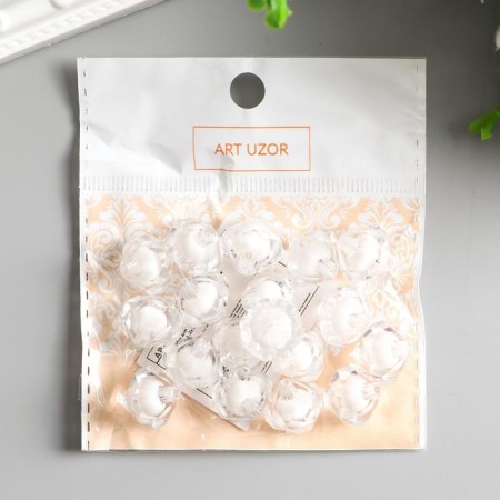 Beads for creativity Plastic "Crystal-Military Core Generation" set of 16 grams 1.2x1.4 cm-4