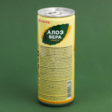 Drink of non -alcoholic non -carbonated "aloe vera" mango, 240 ml-1
