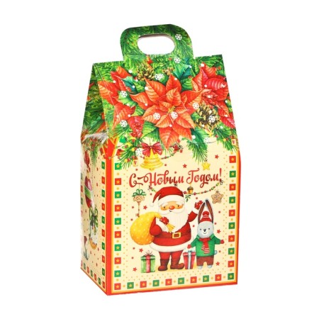 New Year's gift "Mini House" Santa Claus and Hare, 150 g-1