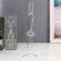 Glass of Glass for 1 candle "Elsas" transparent 30x8.5x8.5 cm