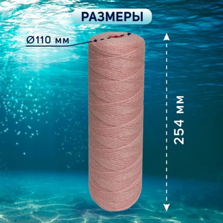 Sminous cartridge Zein PSF-10BB, from a defining thread, 10 μm-3