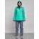 Ski costume female winter, size 46, green color