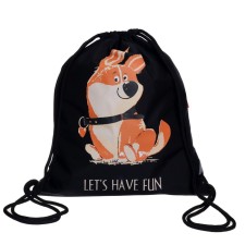 A bag for shoes 450 x 350 mm, Bruno visconti (high -strength polyester, density 420d), with a reflective strip, 