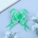 Bow - butterfly No. 1,8, green