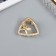 Hair crab "Florence" corner, 3.5 cm, gold