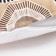 Decorative pillowcase 40x40 cm, Circle Beige, 100% cotton
