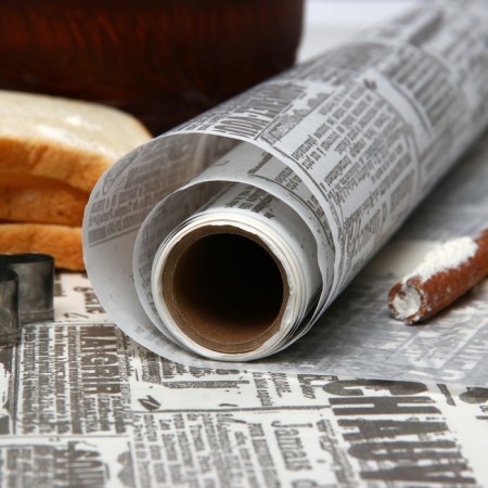 Siliconized paper for baking "The Staraya newspaper" 38 x 5 m