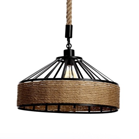 Bayerlux suspension lamp Bayerlux "Düssel" 1x40W E27 Black 40x40x112 cm-2