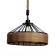 Bayerlux suspension lamp Bayerlux "Düssel" 1x40W E27 Black 40x40x112 cm