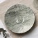 Ceramic plate "Stone", 20 x 5.5 cm, 600 ml, gray color