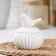 Ceramic bank for spices "Solovushka", 130 ml, white color