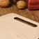 Board of two -sided, barrel, handle cut, 22 × 18 × 0.6 cm