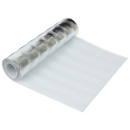 Tourist Maclay rug, with foil, 140x50x0.8 cm, white color-4
