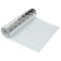 Tourist Maclay rug, with foil, 140x50x0.8 cm, white color
