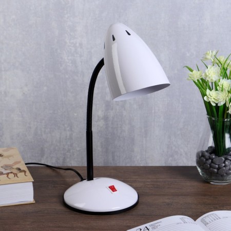 Table lamp "Pupil" 1x60W E27 white 21x14x34 cm Risalux