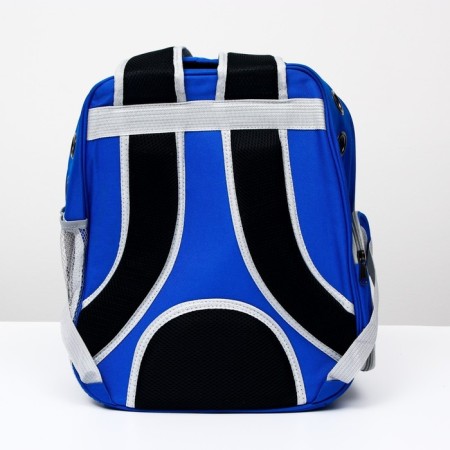 A backpack for carrying animals "cat", transparent, 34 x 25 x 40 cm, blue-3