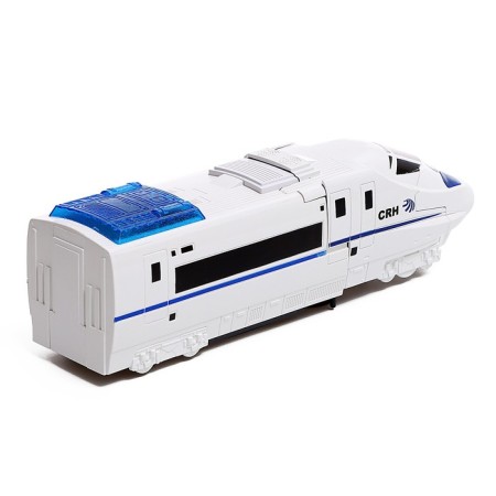 The Robot "Train", transforms, light and sound effects, works from batteries-5