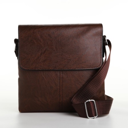 Male bag, brown color-1