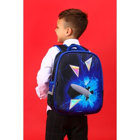 Backpack Bag Calligrata "Work on Ice", 39 x 30 x 14 cm-9