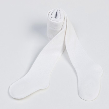 Pantyhose children, white color, height 86-92