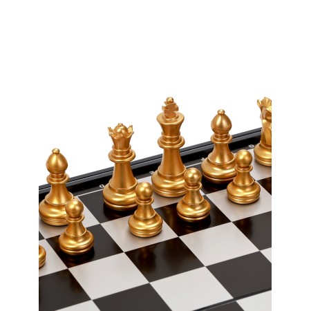 Magnetic chess 25 x 25 cm, King H-5 cm, Pig H-2.5 cm-3